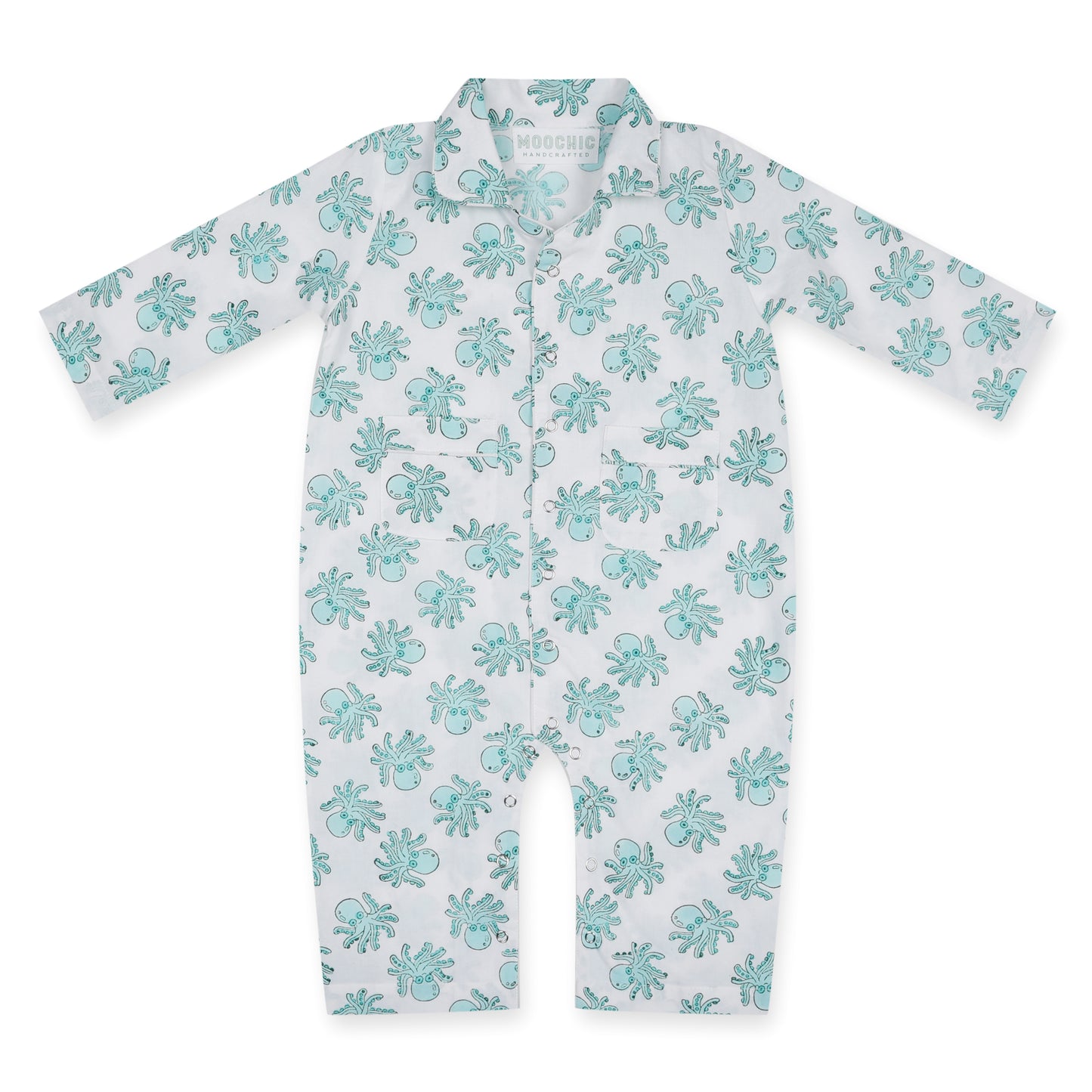 Blue Octopus Onesie