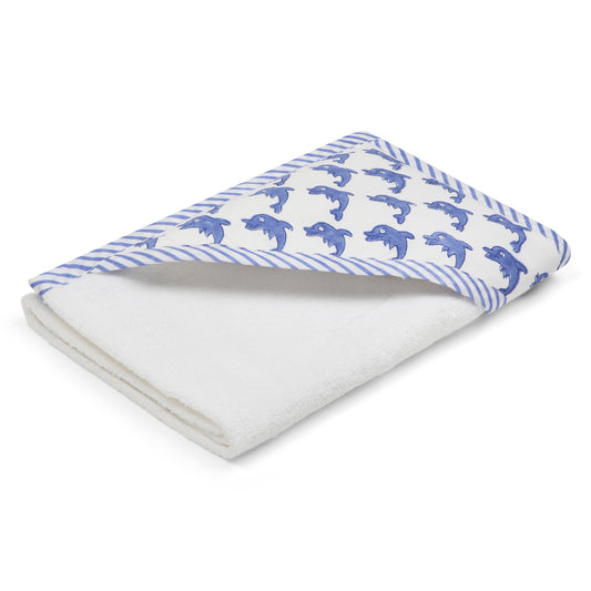 Dolphin Baby Hooded Towel