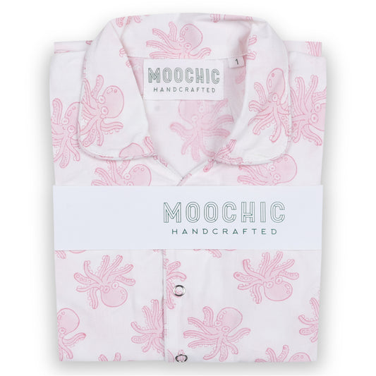 Pink Octopus Onesie