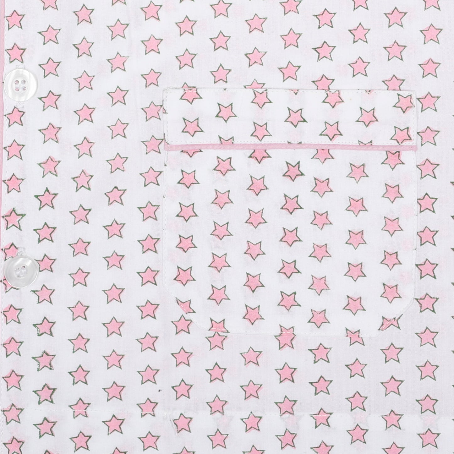 Pink Star Adult Pyjamas